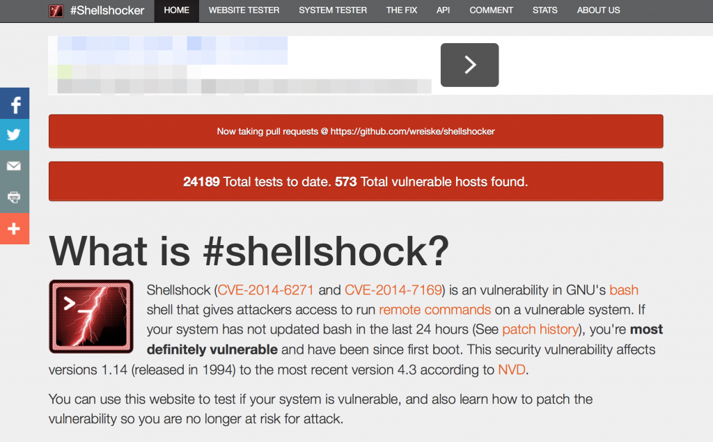 Understanding the Shellshock Vulnerability (Example)